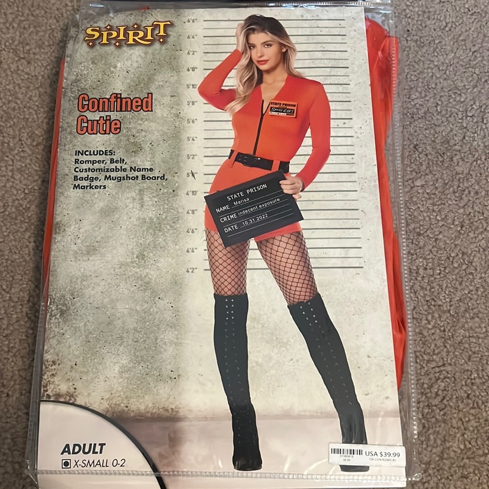 Women’s inmate costume